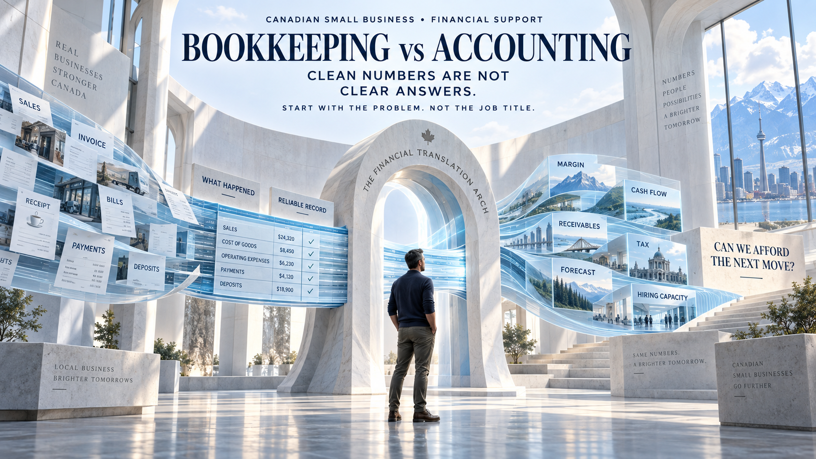 Bookkeeping vs accounting small business financial process