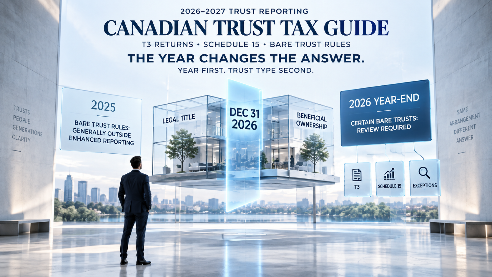 Canadian trust tax guide 2026–2027 T3 and bare trust rules